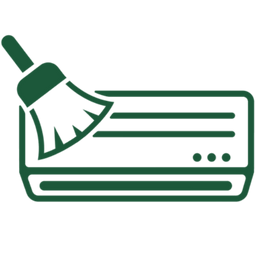 Aircon Clean Icon Green