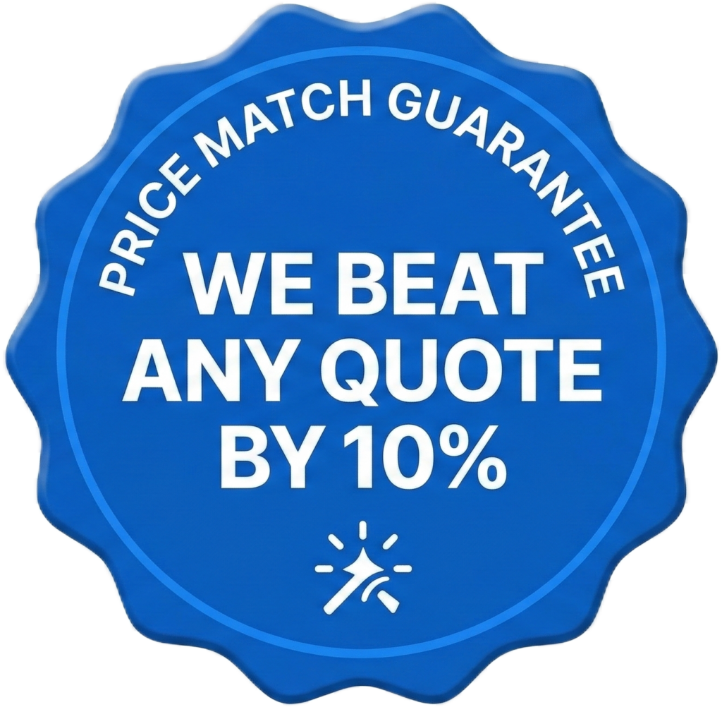 solid price match badge